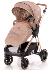 Дитяча коляска трансформер + автокрісло Lorelli Angel Beige